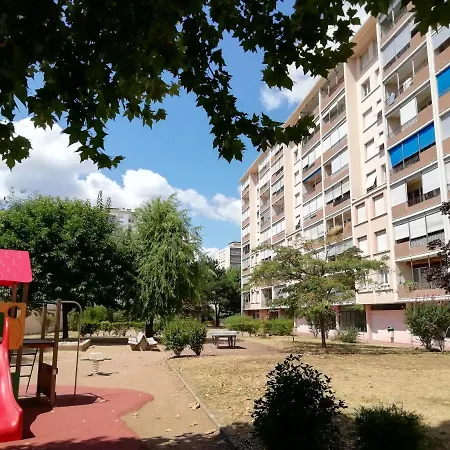 Du Parc Fleuri De Coeur Lyon8 Pkg Free 95m2 * Lyon