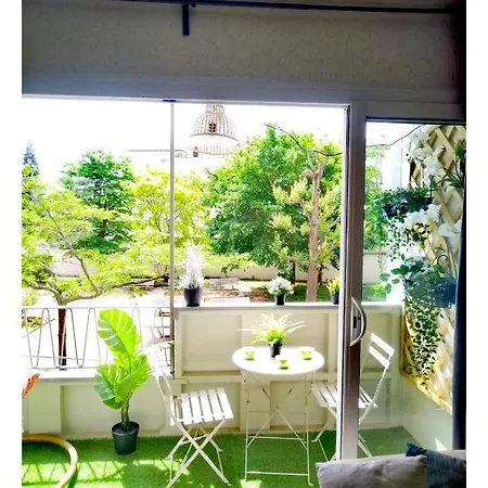 公寓 Du Parc Fleuri De Coeur Lyon8 Pkg Free 95m2