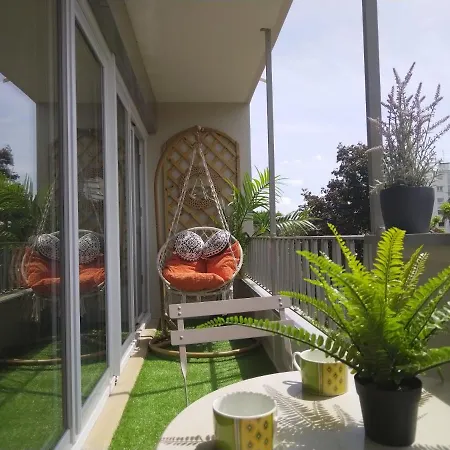 Du Parc Fleuri De Coeur Lyon8 Pkg Free 95m2 * Lyon