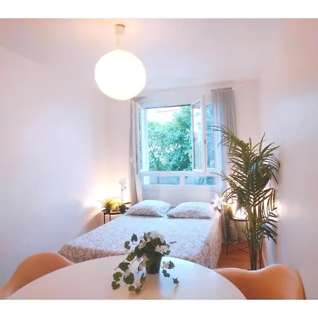Du Parc Fleuri De Coeur Lyon8 Pkg Free 95m2 * 里昂