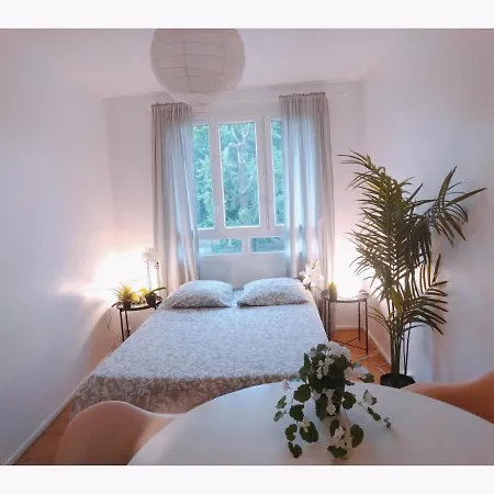 公寓 Du Parc Fleuri De Coeur Lyon8 Pkg Free 95m2 里昂